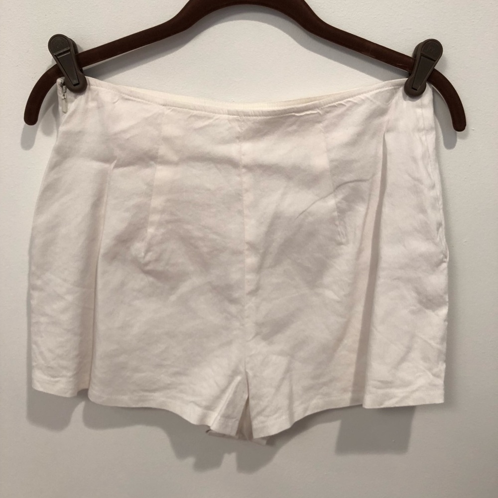 White Shorts